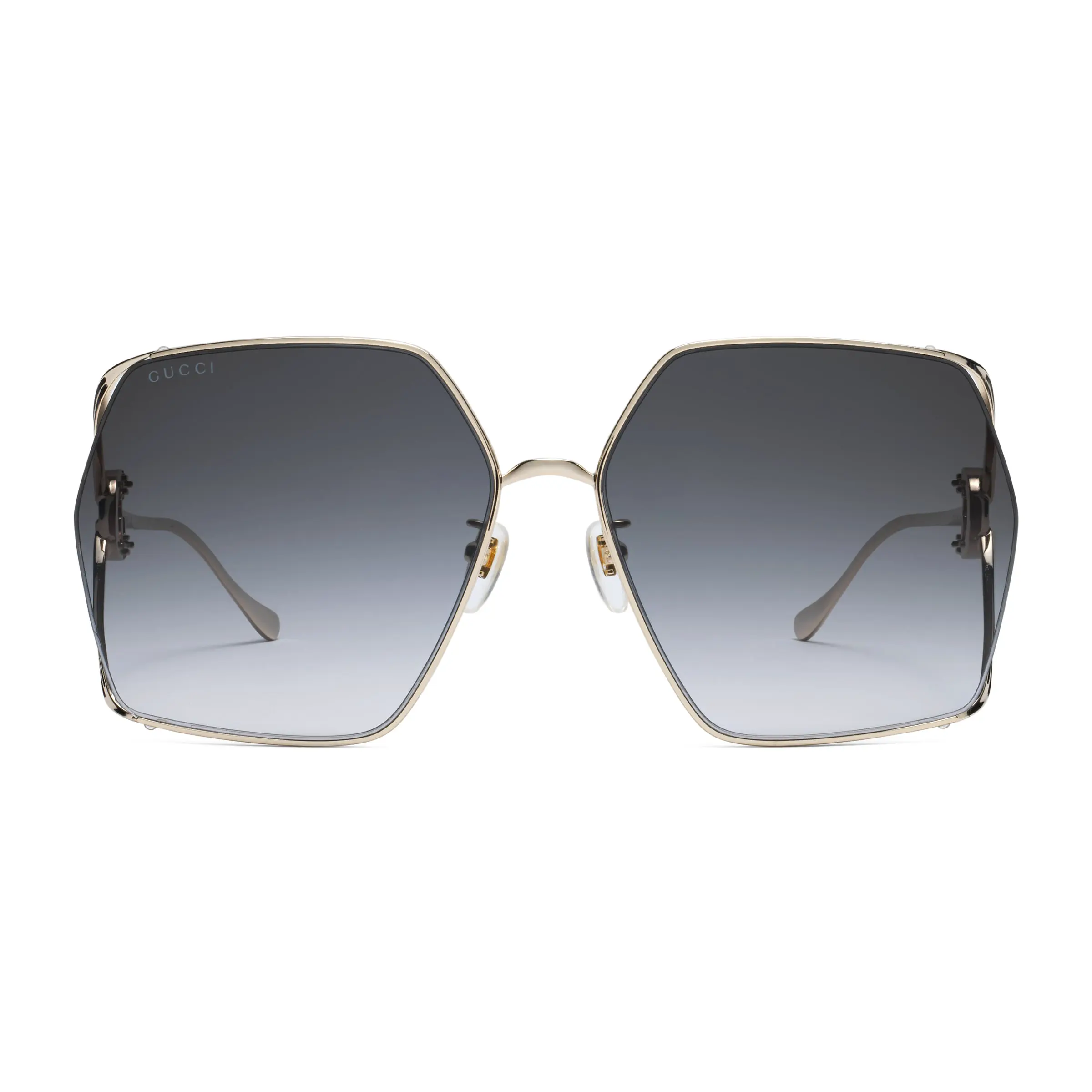 Gucci Oversized Rectangular Frame Sunglasses