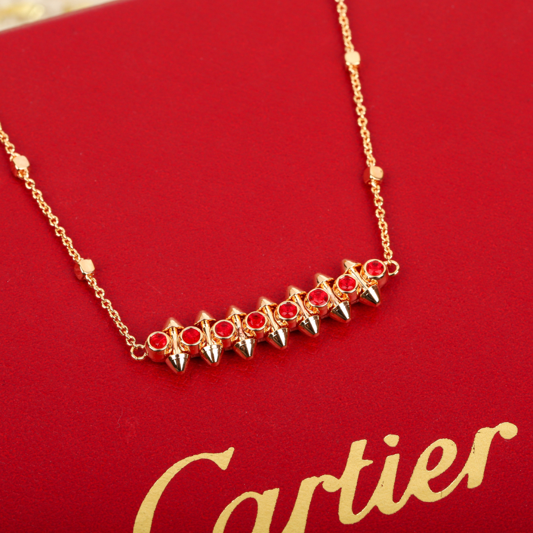 Cartier Rivet Eight Diamond Necklace