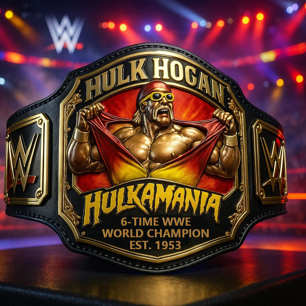 In Memory of Hulk Hogan WWE Championship Belt