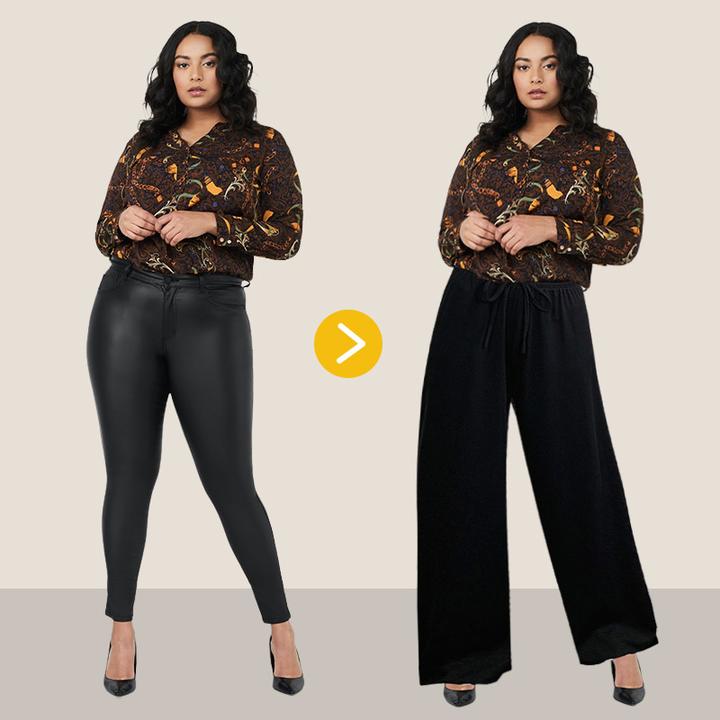 【Summer promotion-50% OFF】Ice Silk Wide Leg Pants Women-Buy 2 Get Free Shipping