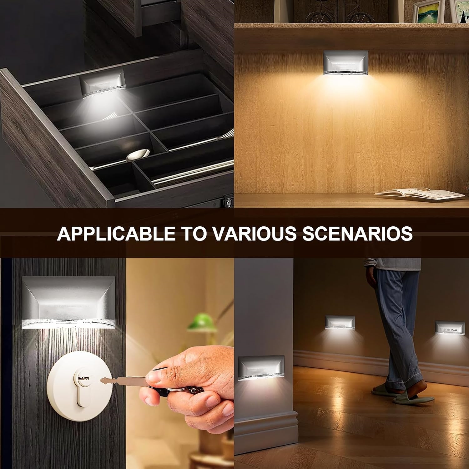 🔥On Sale🔥Home Keyhole Light With Infrared PIR Wireless Auto Sensor Motion Detector
