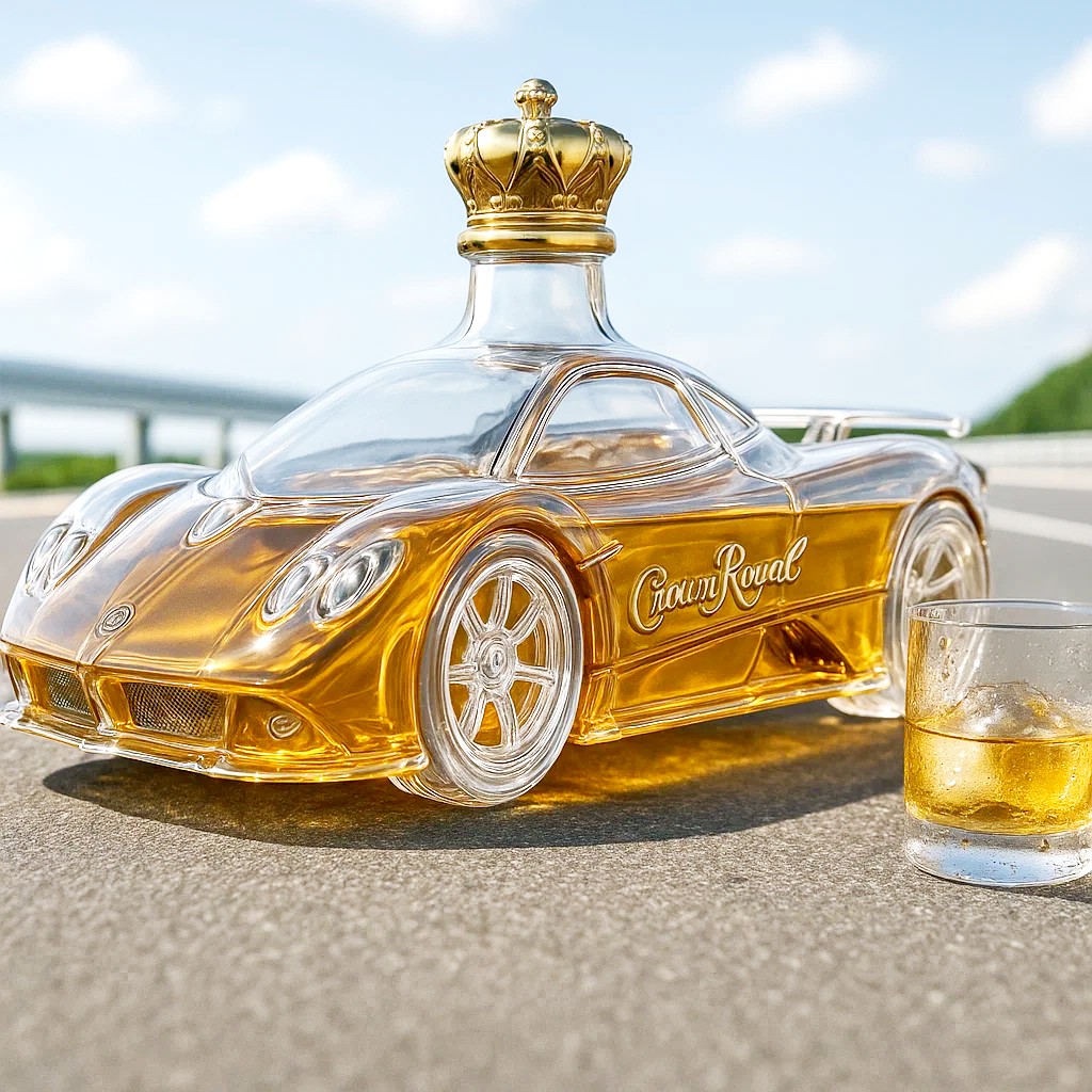 Pagani Zonda F Super Sports Car Whisky Decanter