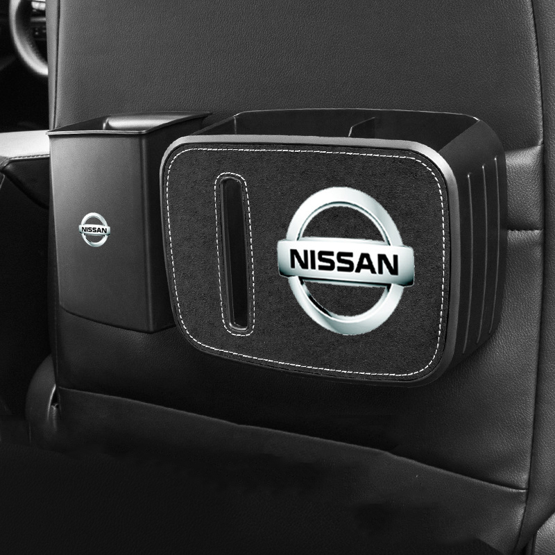 Car Multi-Compartment Garbage Storage Box
