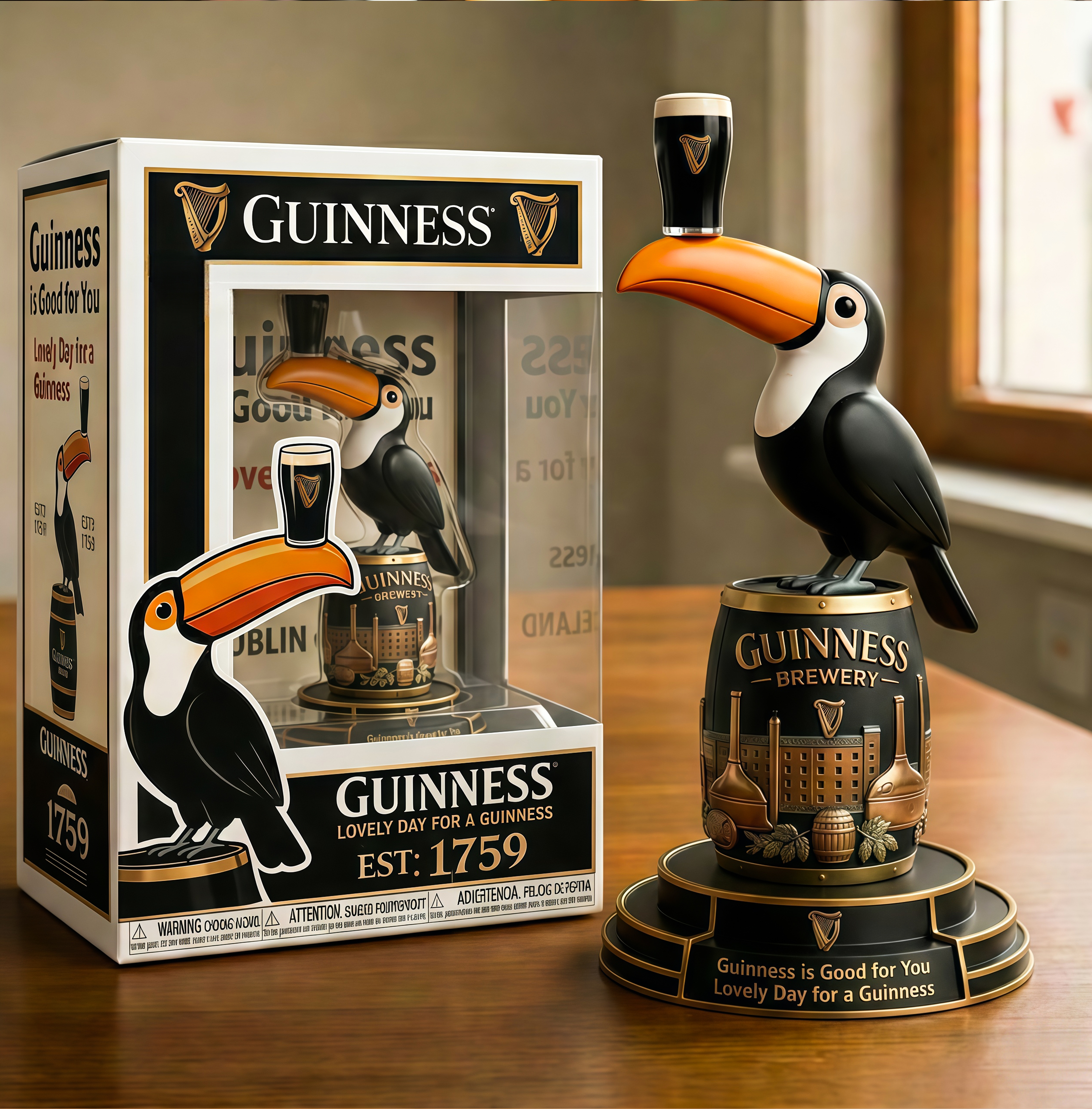 Guinness Toucan – Collector’s Edition Display Figure Pop!