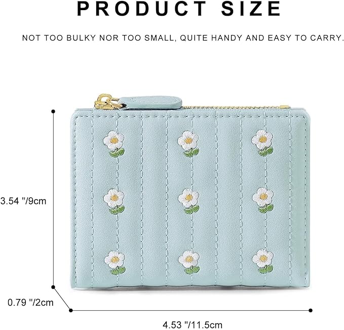 Fashion PU Leather Small Wallet For Girls