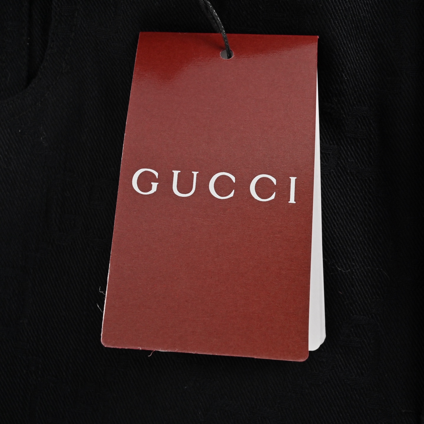 Gucci 24Fw Double G all over jacquard denim jeans