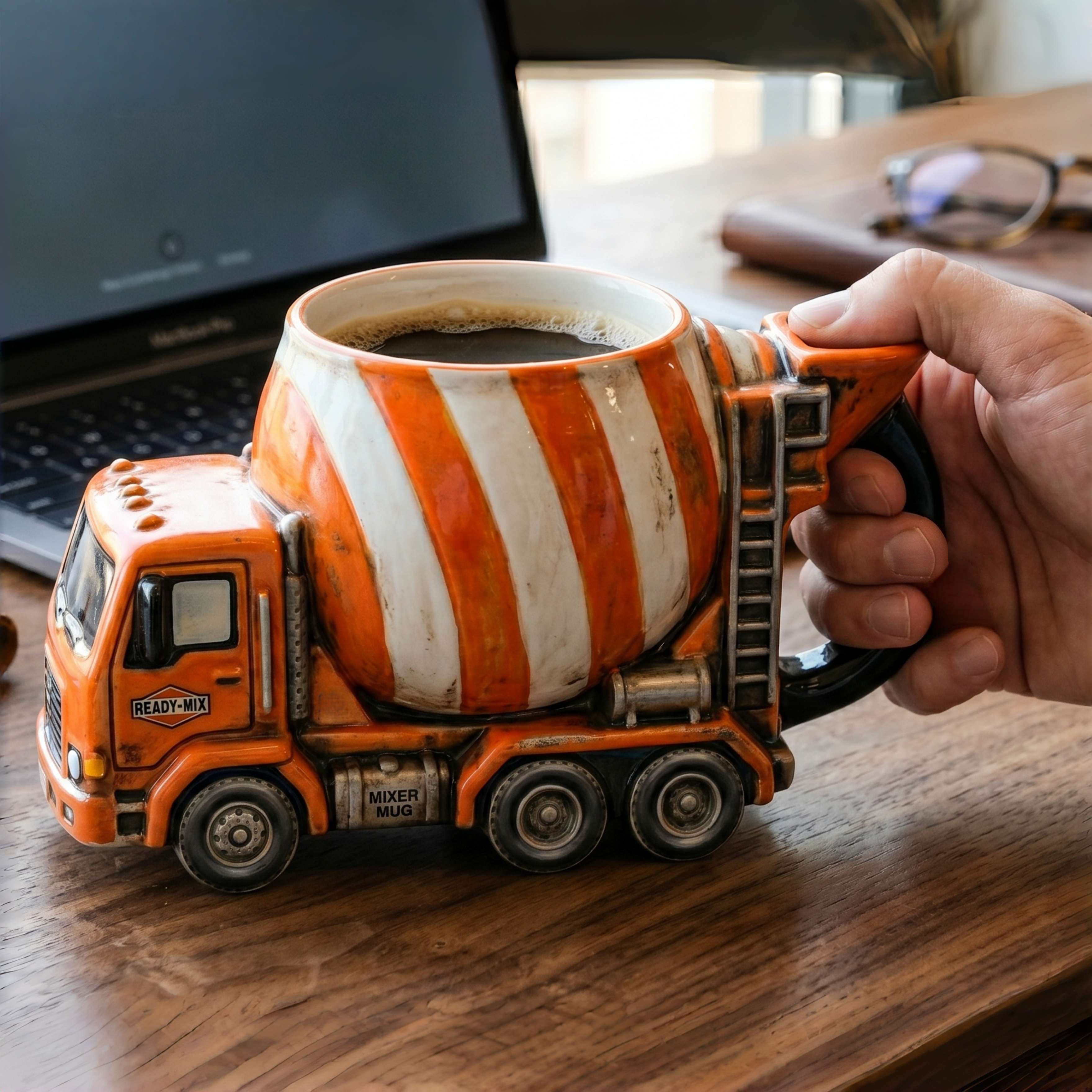 Concrete Mixer Truck Mug | Funny Gift