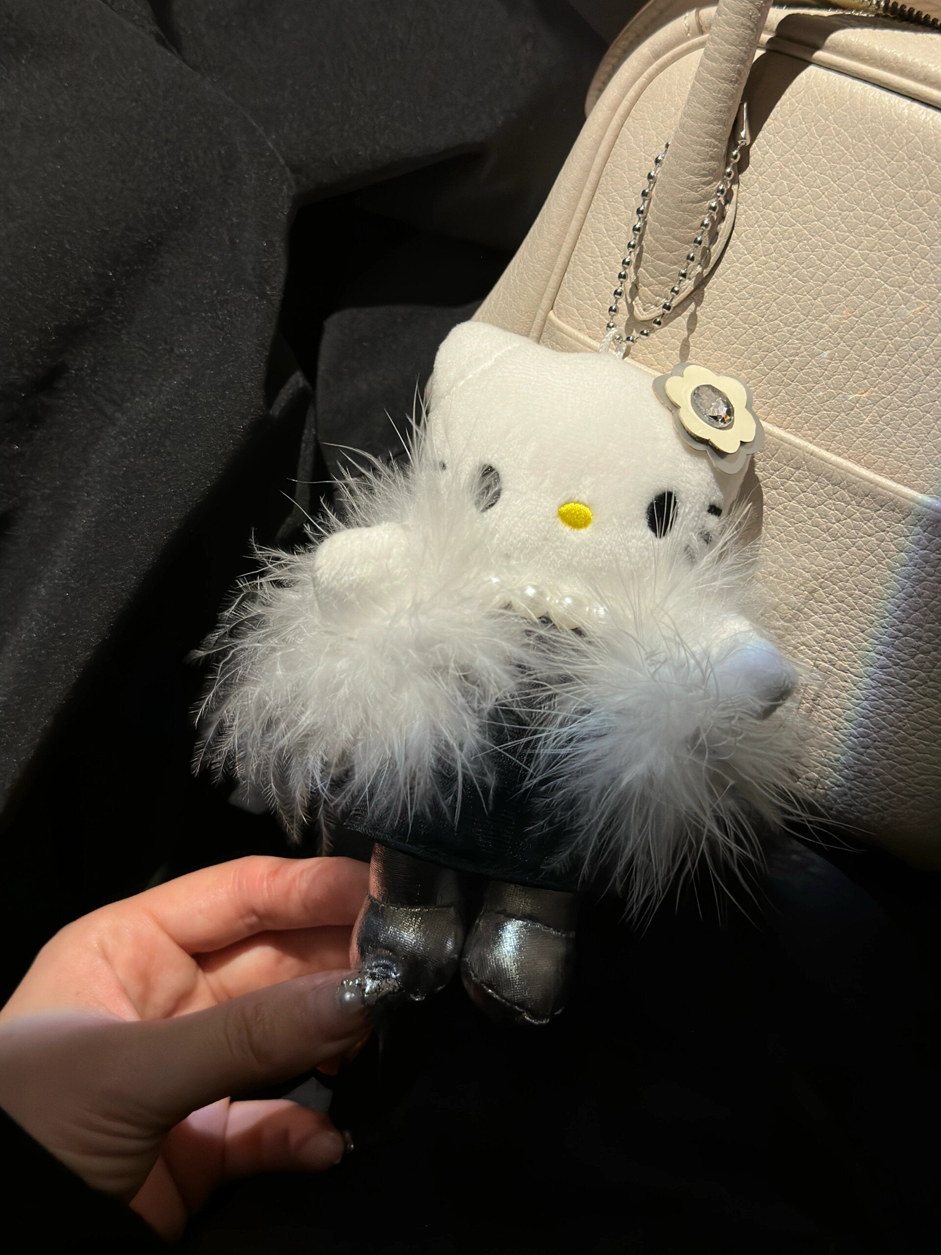 KT Lady Plush Keychain