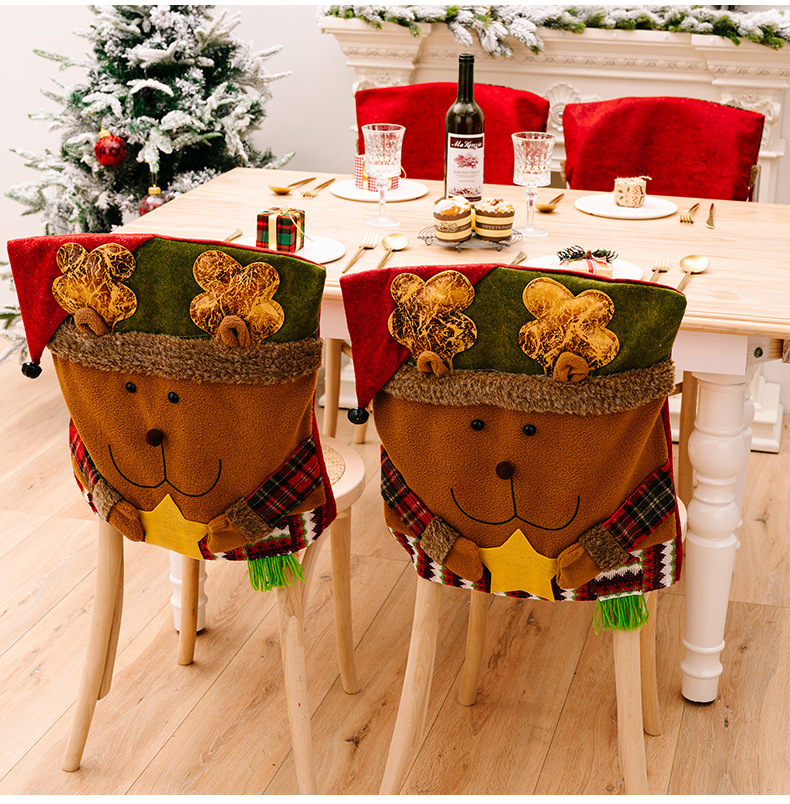 🎄Early Christmas Sale 49% OFF🎄Christmas Themed Handmade Knit Chair Covers