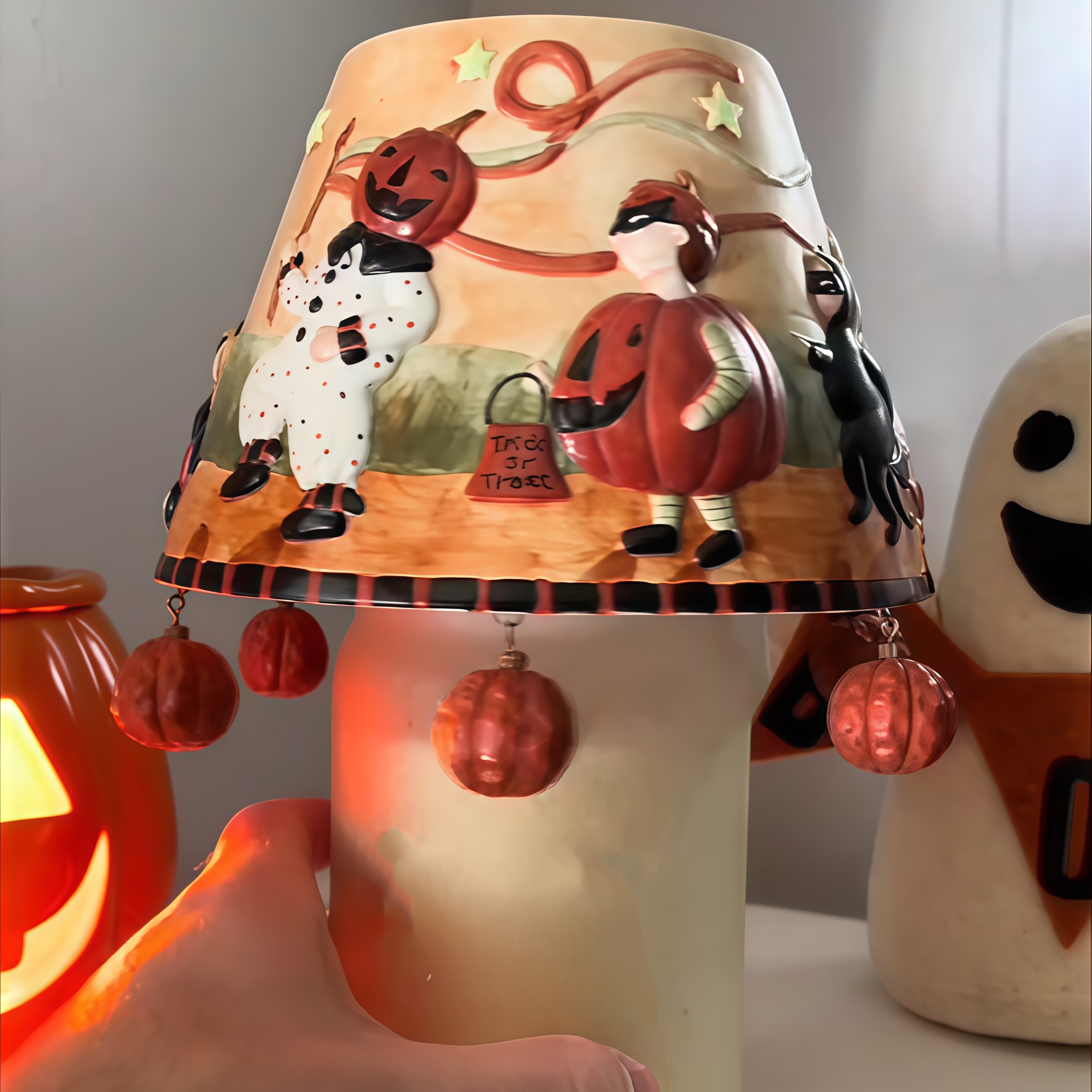 💥ON SALE💥Vintage Halloween Yankee Candle Shade