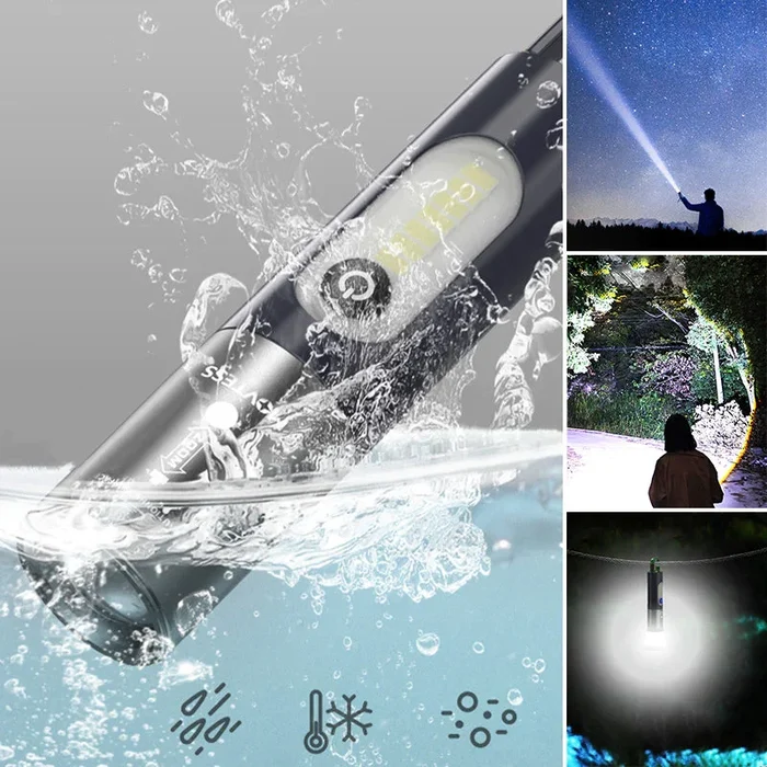 LED Rechargeable Flashlights🔥（Last day of special price, back to original price tomorrow）