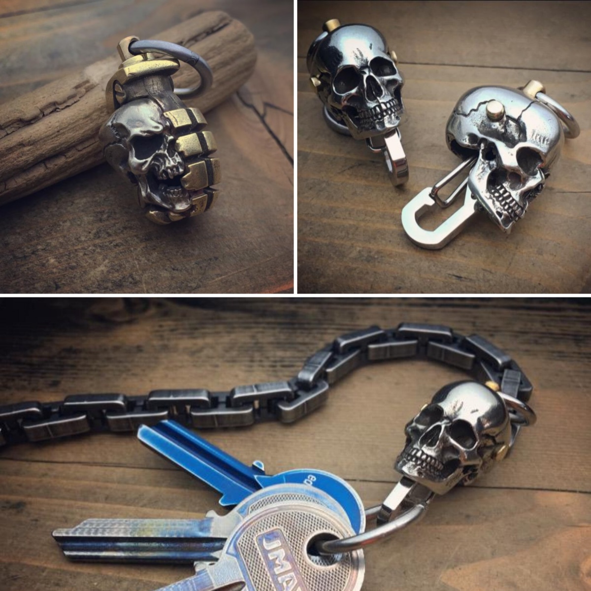 Skull Keychain