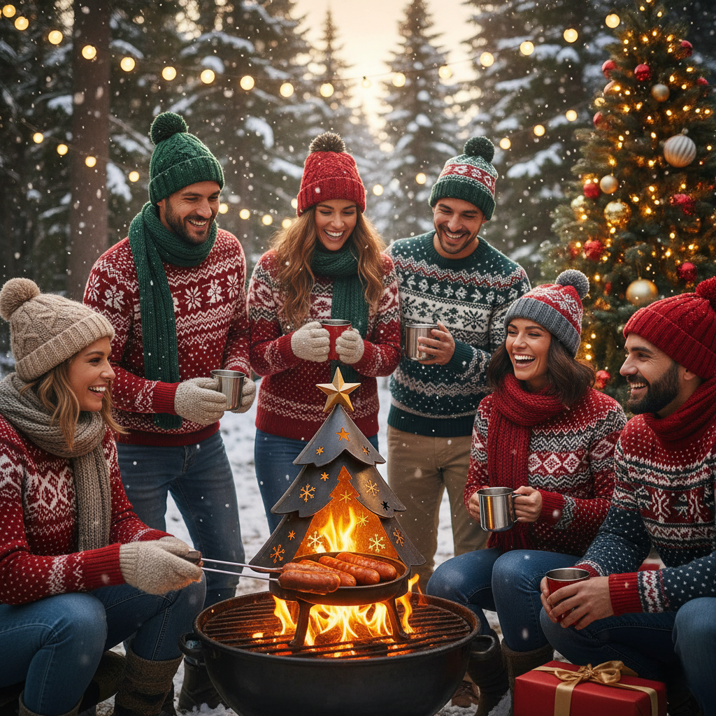 🔥🎄 Christmas BBQ Stands