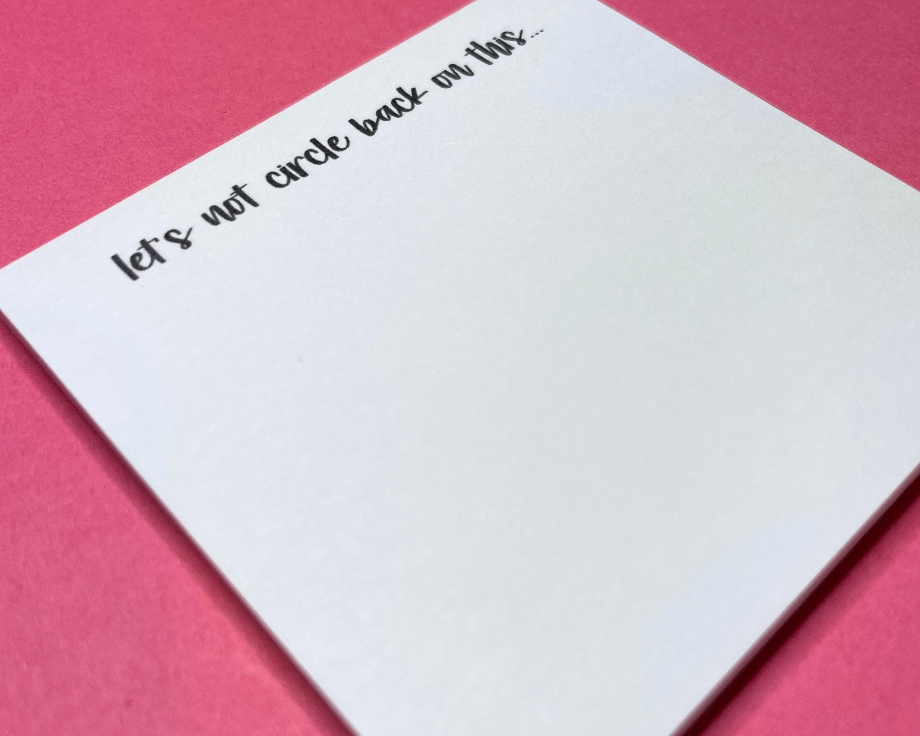 Office Humor Sticky Notes | Funny Gift