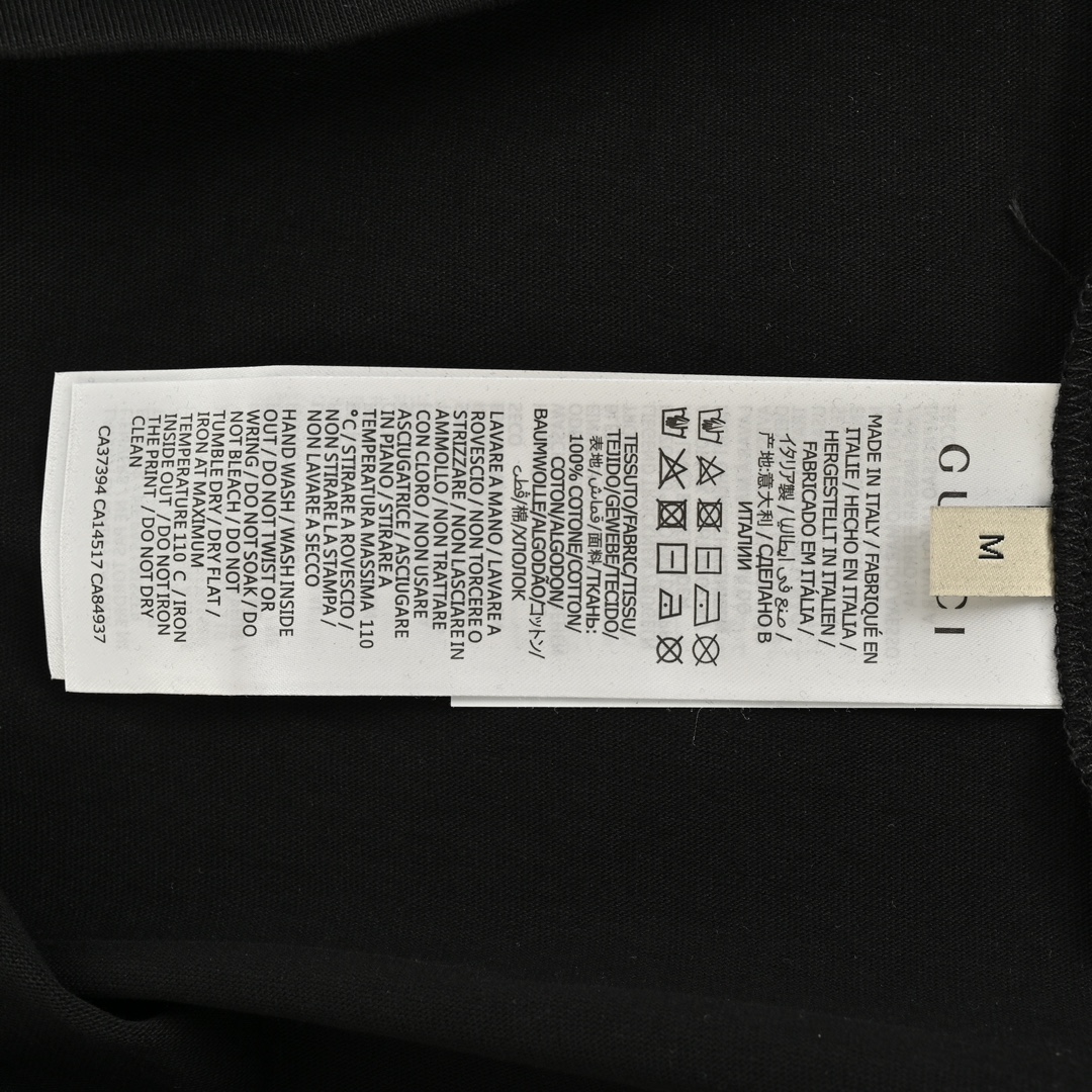 Gucci 24ss pocket double G embroidered short sleeve