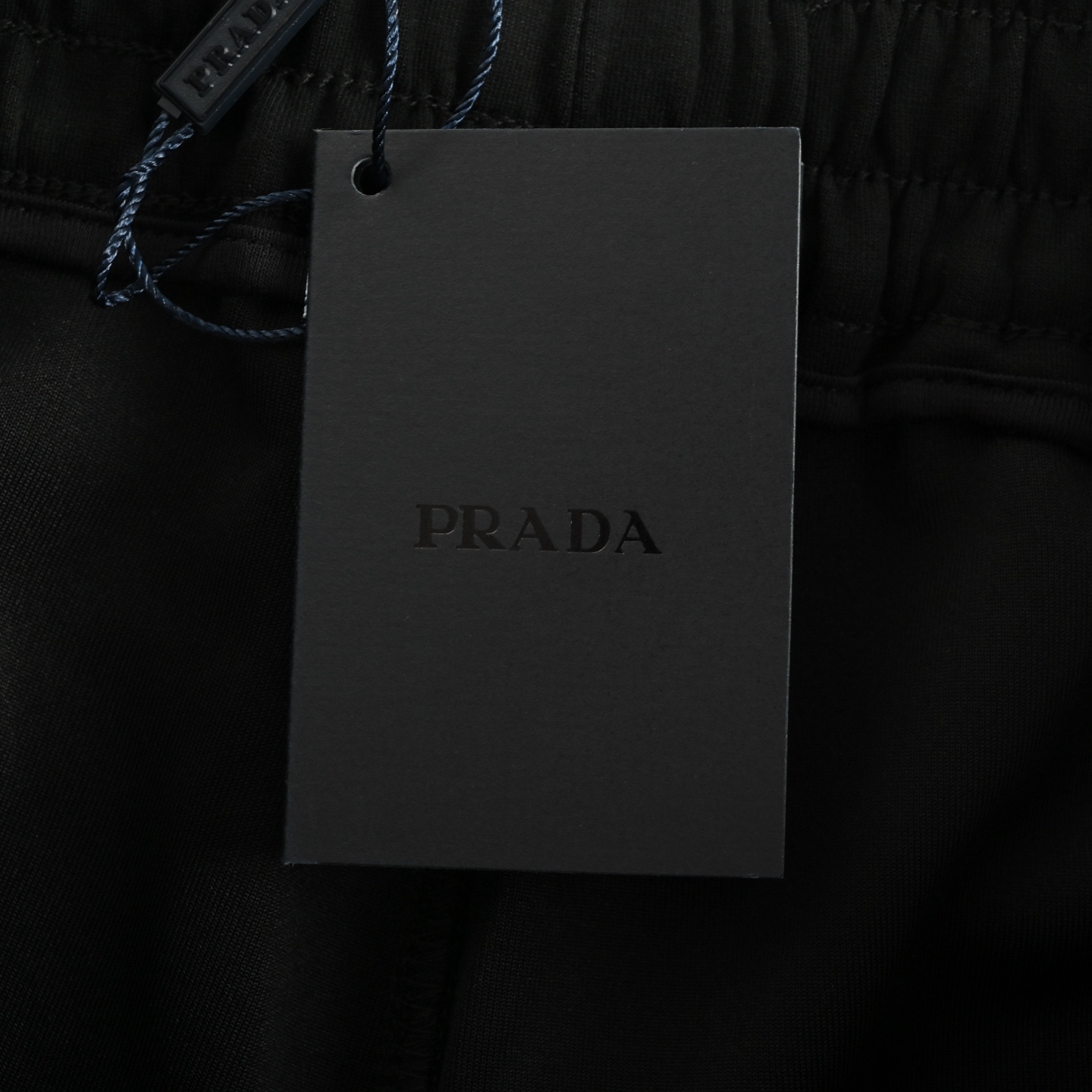 Prada 25ss logo webbing triangle shorts