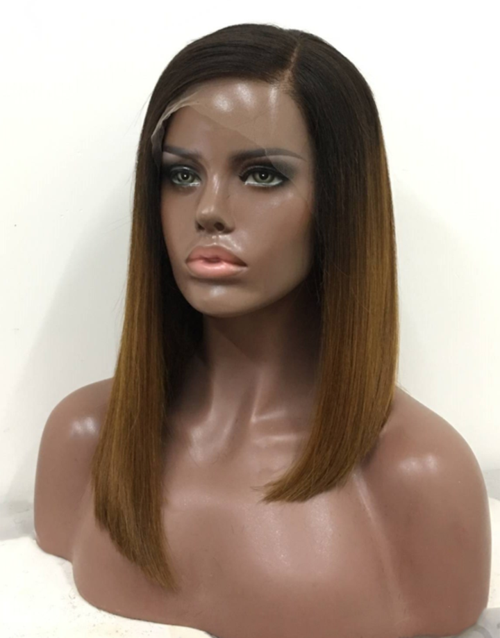 Luna S38 Lace Front Shoulder Length Straight Bob Wig for Women