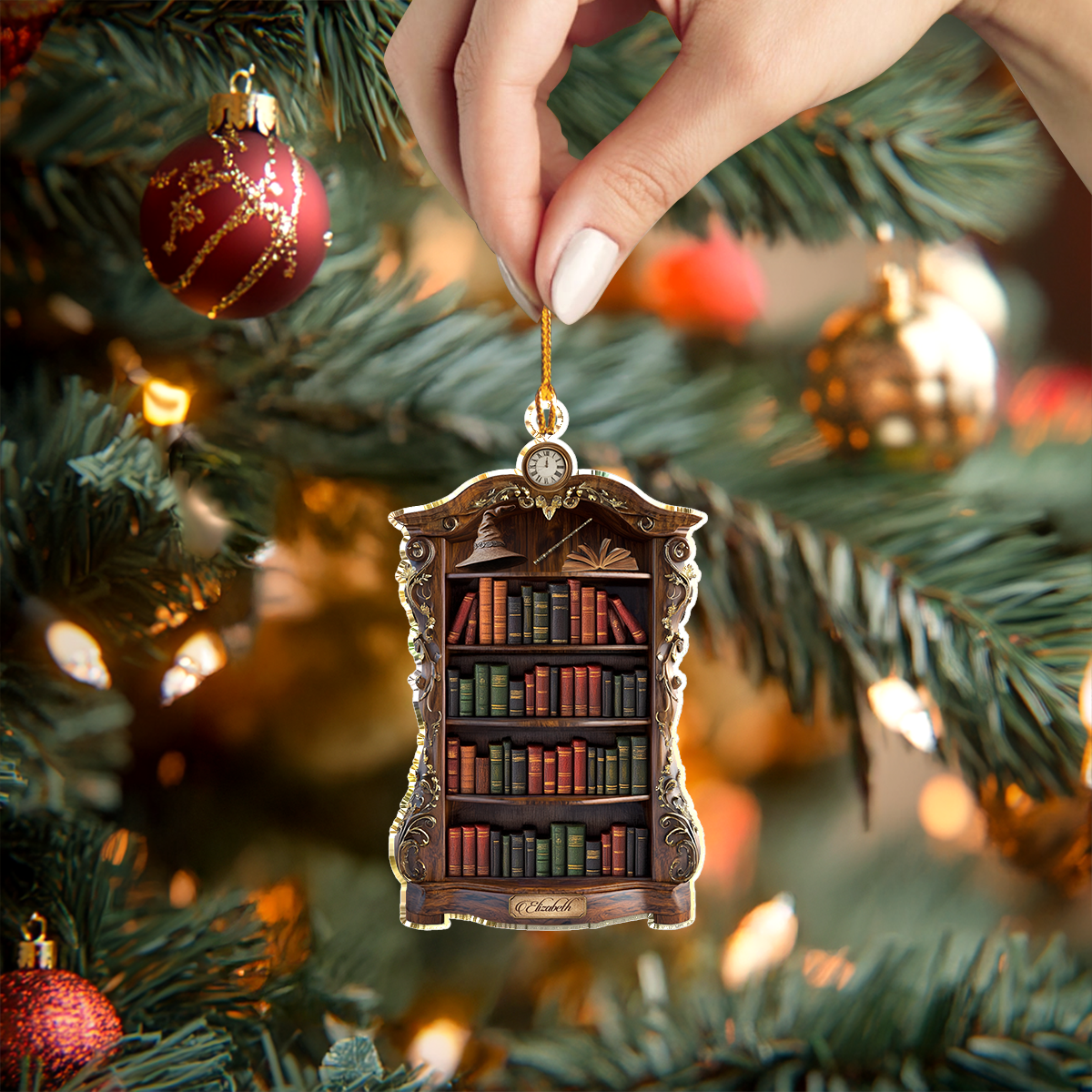 Wizard Bookshelf Ornament