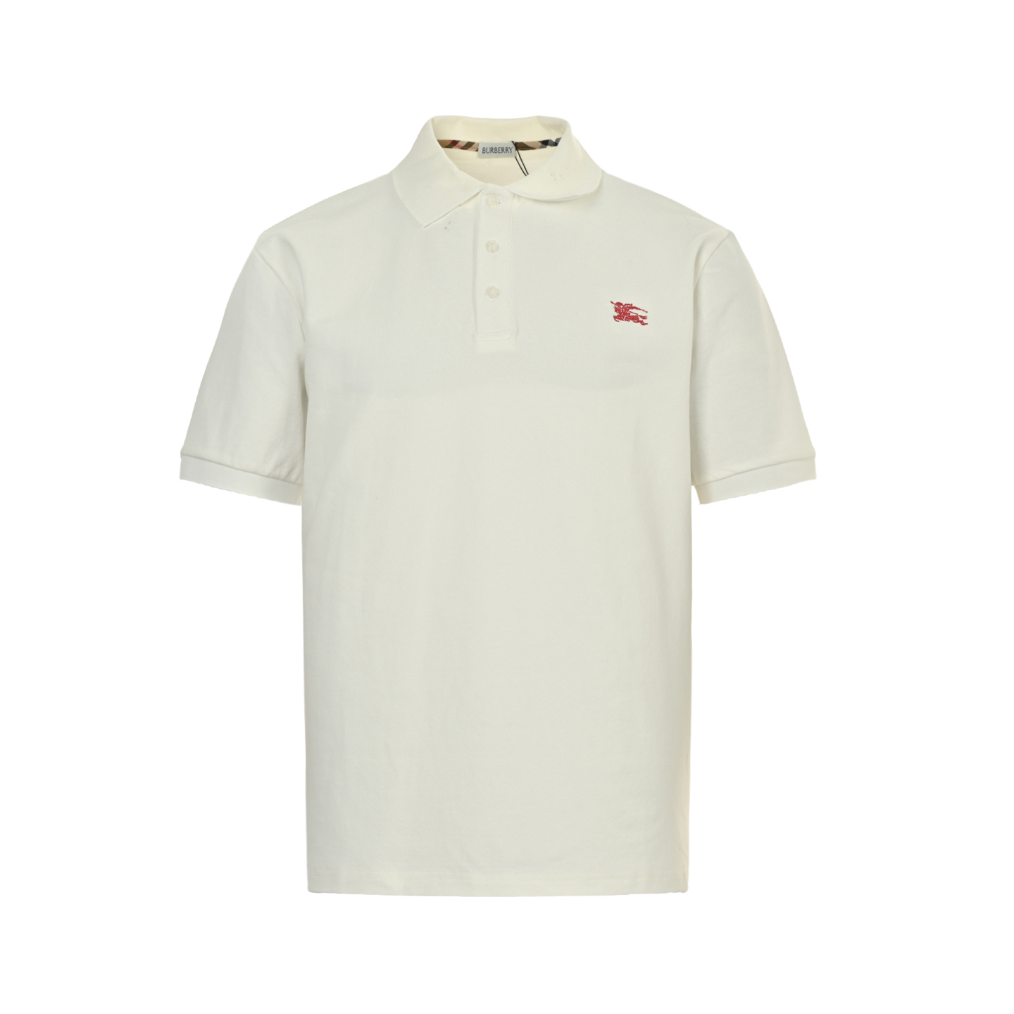 Burberry 25ss Warhorse Logo Embroidered Polo Short Sleeve