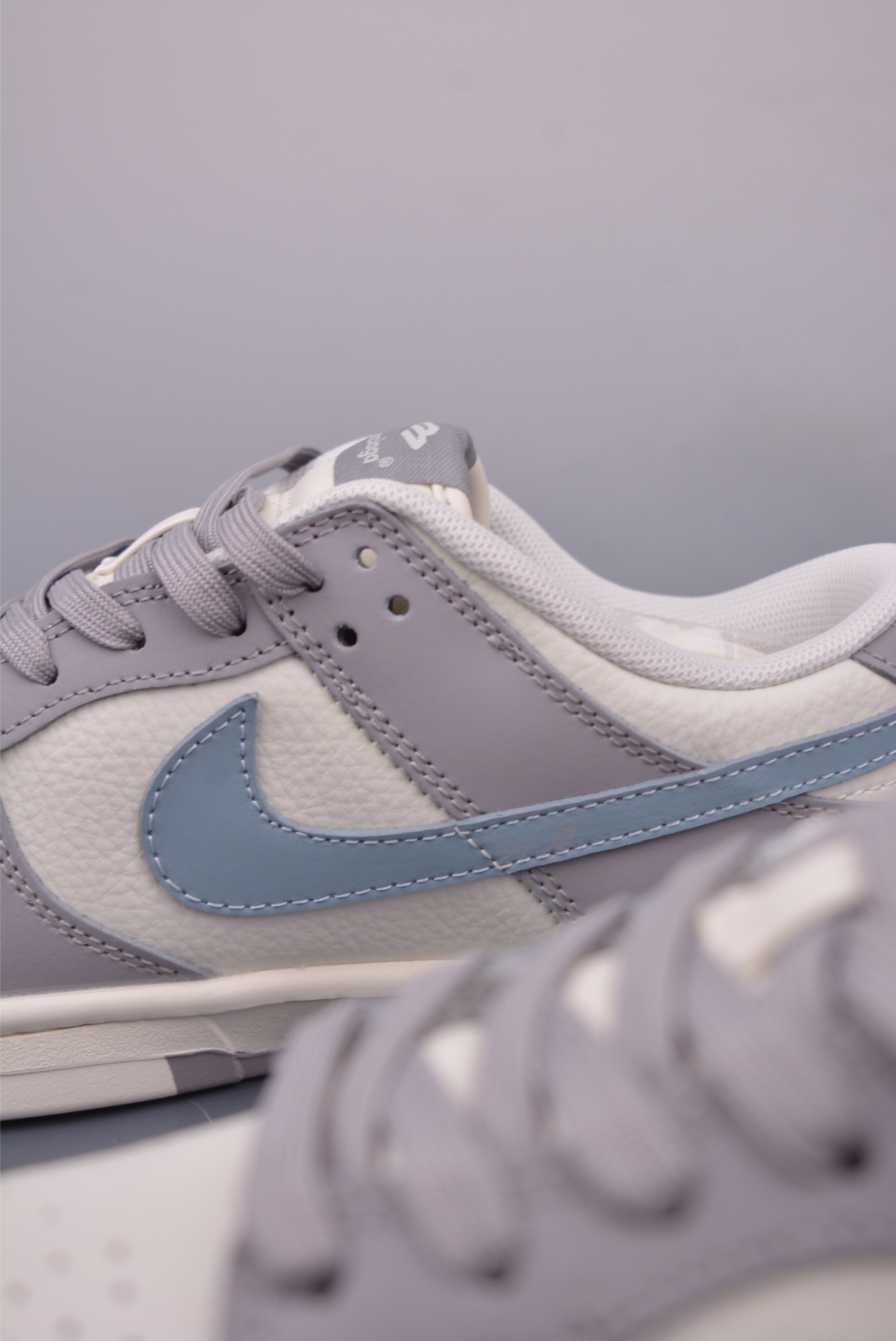 Balenciaga x Nike SB Dunk Low sneakers Gray, White and Blue FX1588-307