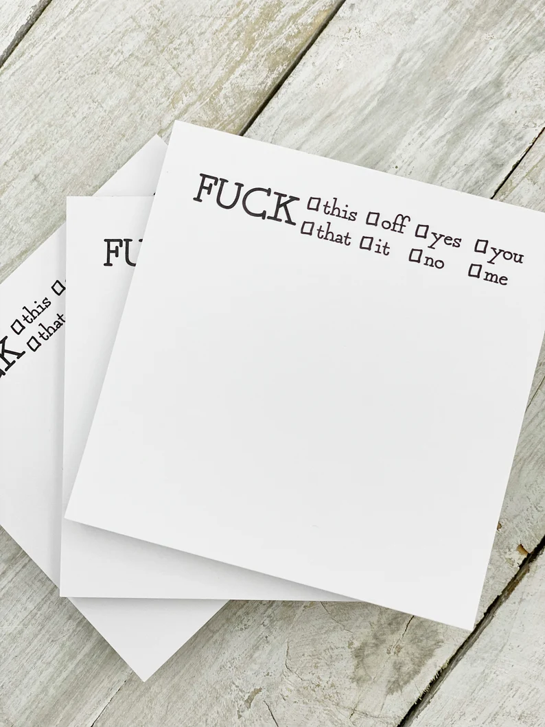 Funny Sticky Note | Funny Gift