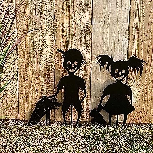 (🔥Hot Sale Now-SAVE 60% OFF)-Cute Ghost Zombie-Metal Yard Art