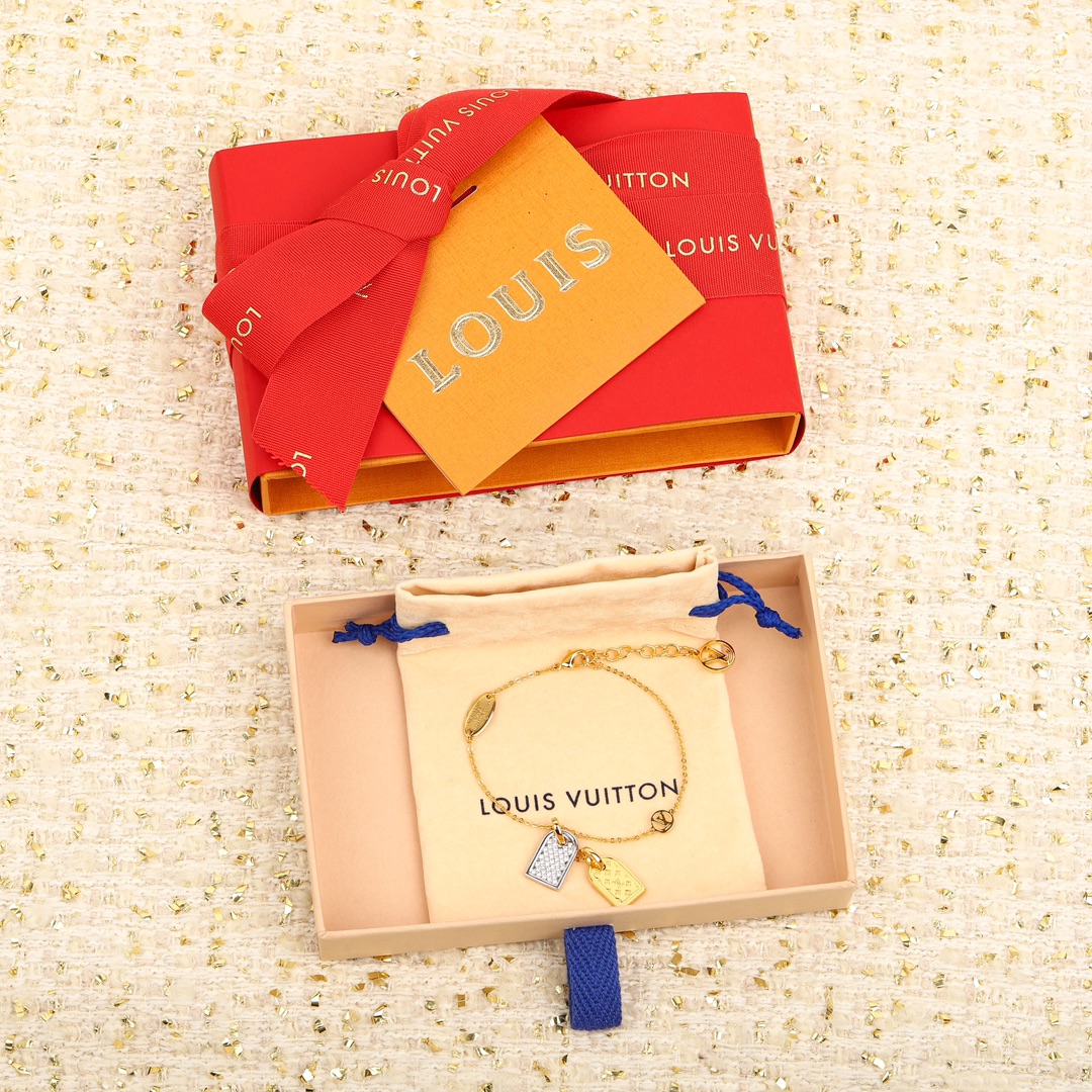 Louis Vuitton Two-tone Square Bracelet