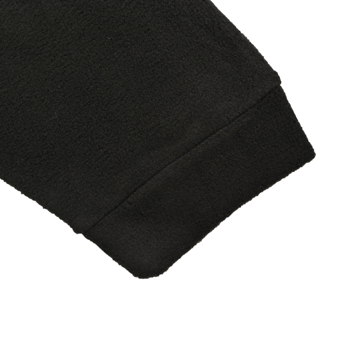 Balenciaga 24Fw polar fleece 3B embroidered crew neck sweatshirt