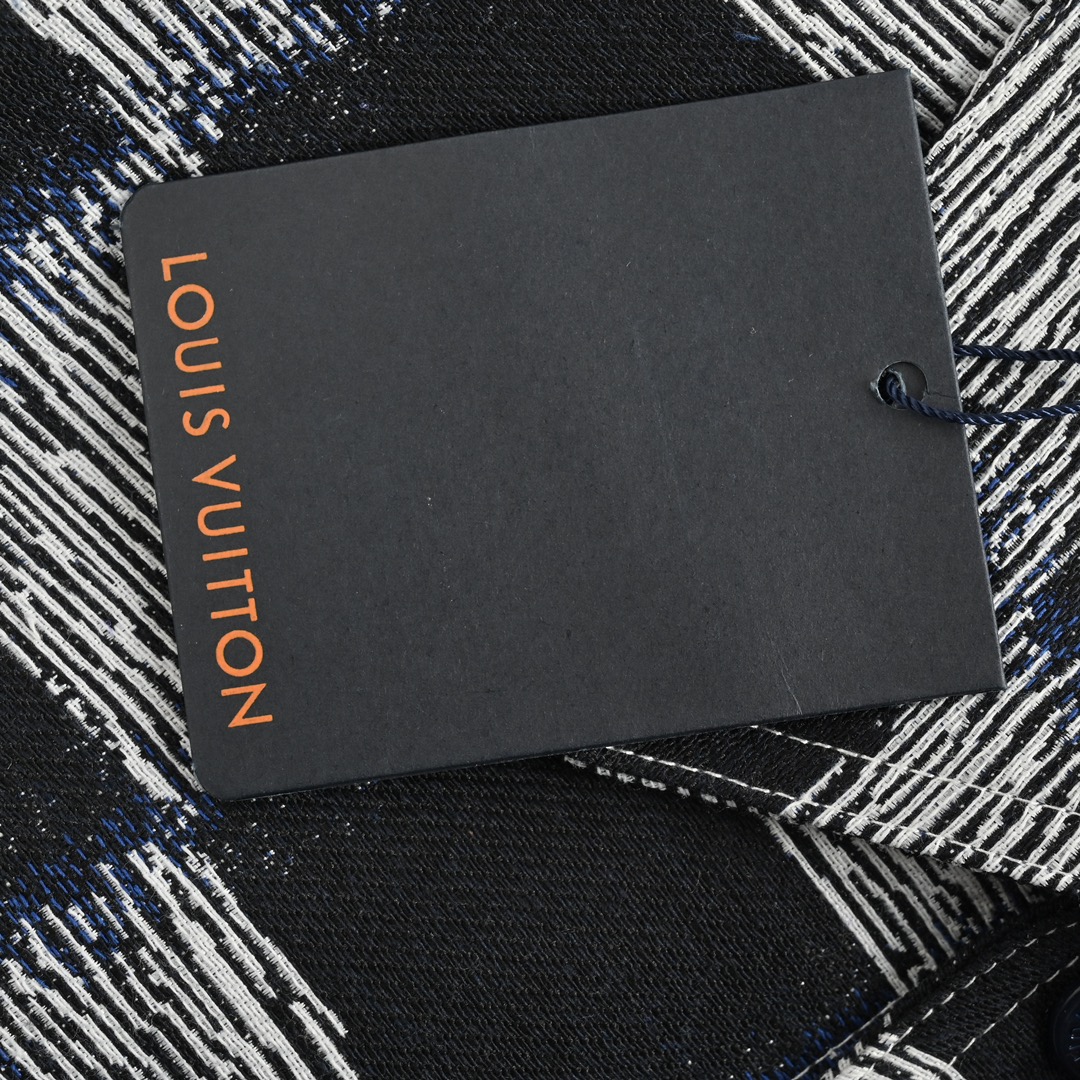 Louis Vuitton 24Fw Checkerboard Shirt
