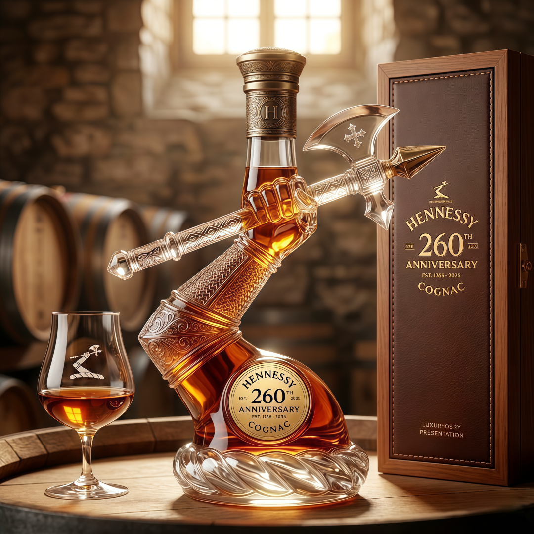 Hennessy 260th Anniversary Commemorative Bottle
