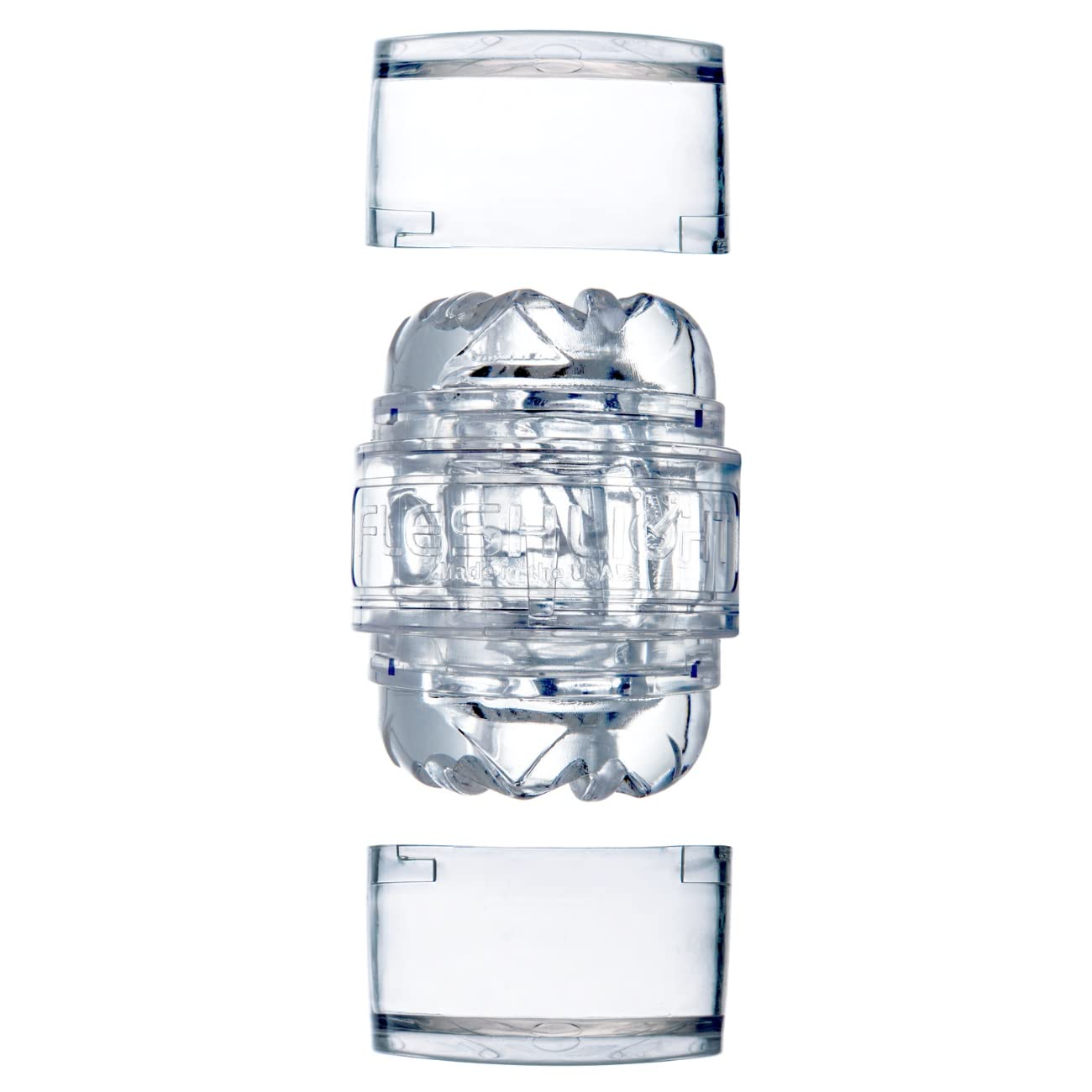 Clear Quickshot Stroker – Crystal View Sex Toy for Couples or Solo Pleasure