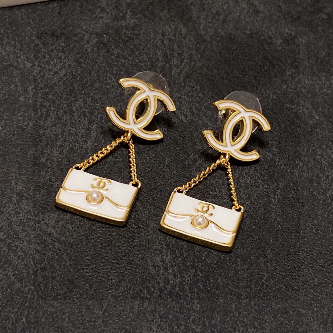 Chanel Classic Bag Earrings