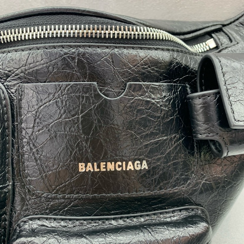 Balenciaga Motorcycle Series Multi-Pocket Waist Bag 70314 3950