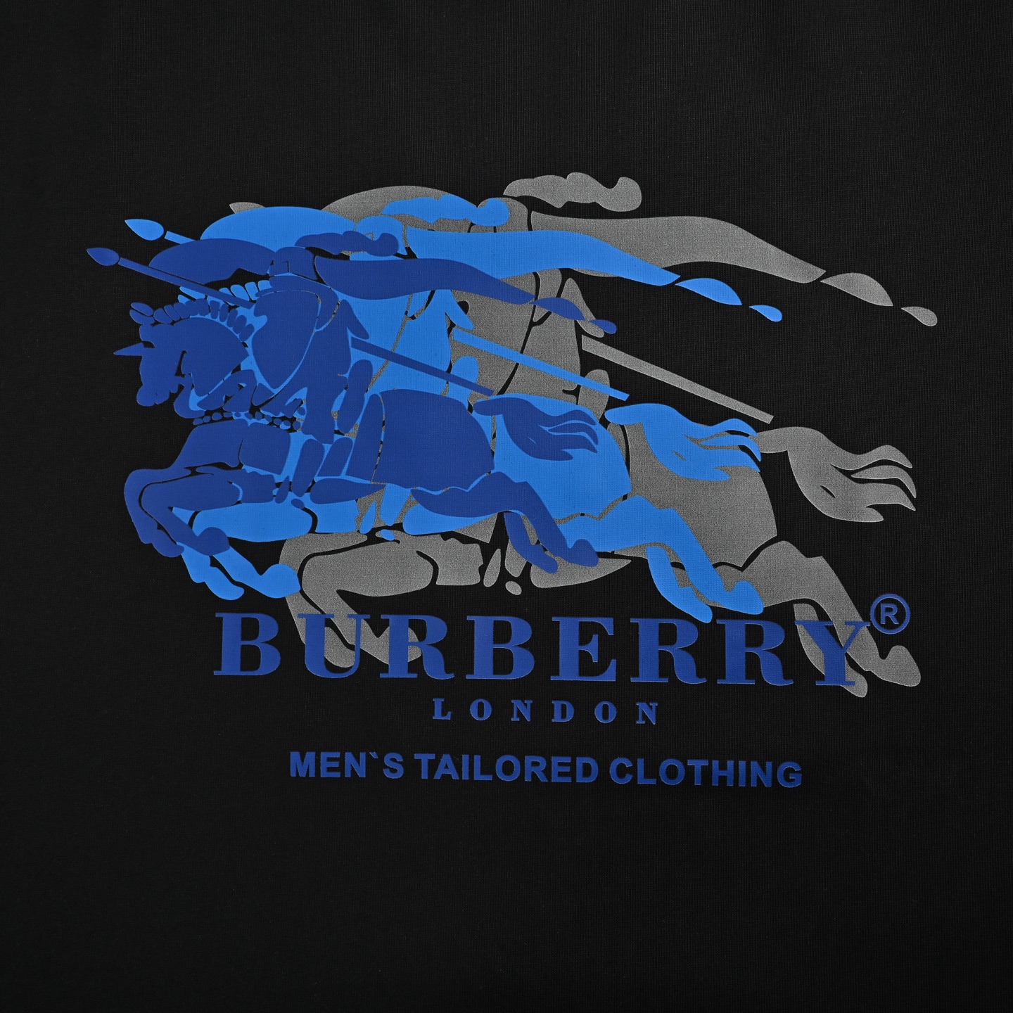 Burberry 25ss Overlap Horse Print Short Sleeve