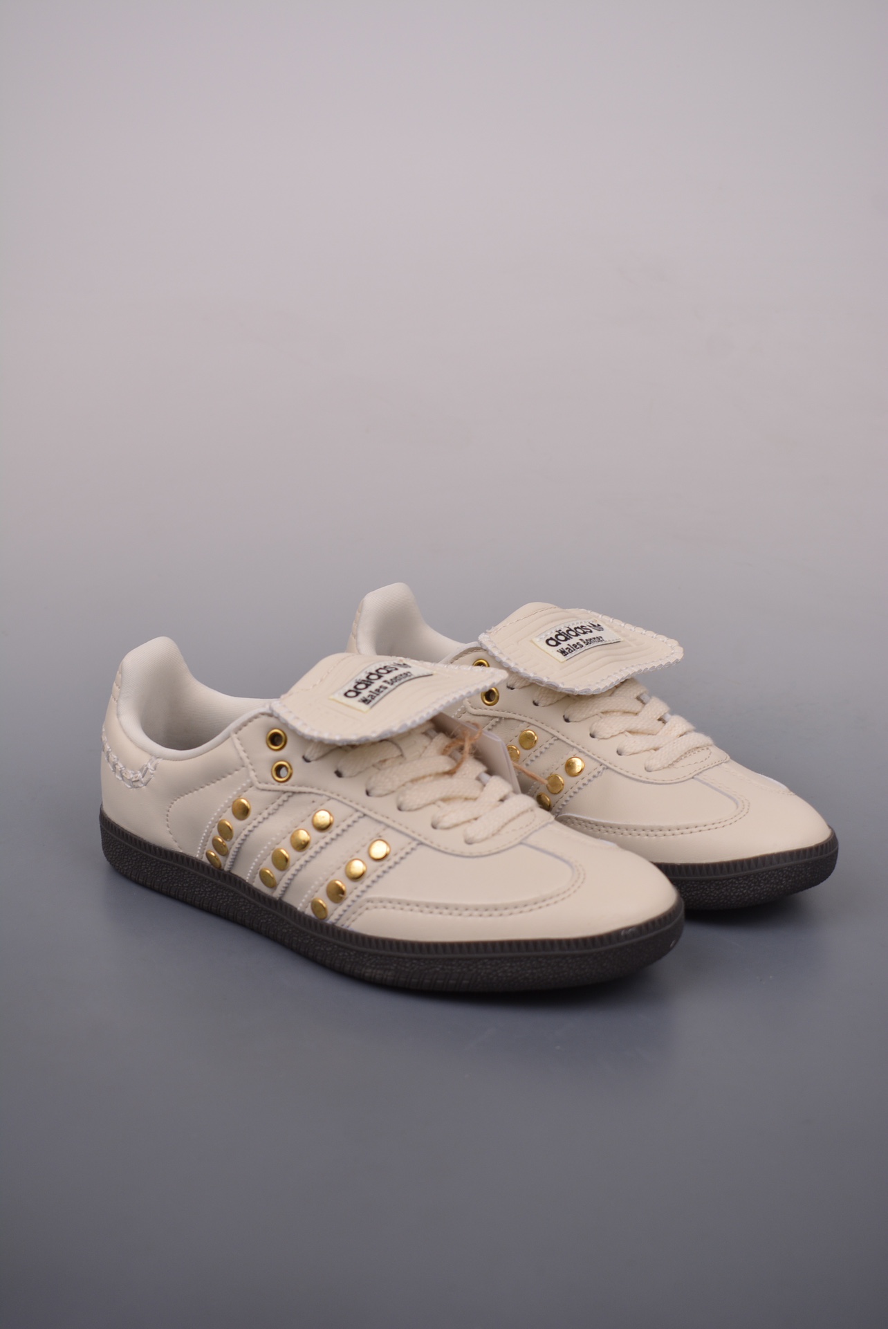 Wales Bonner x adidas Samba 2024 White and Black Rivets IG4304