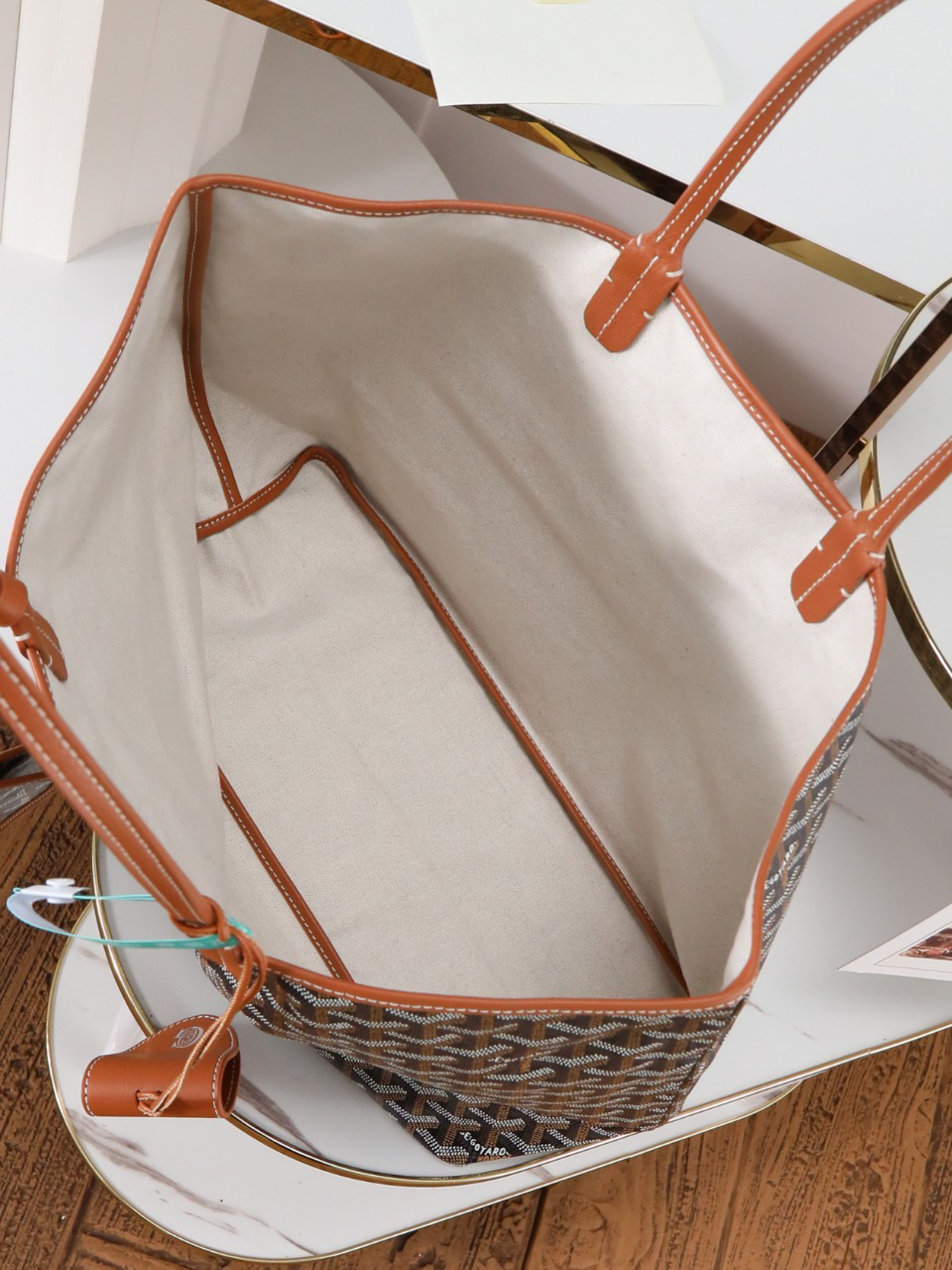 Goyard saint louis small shopping bag 020146