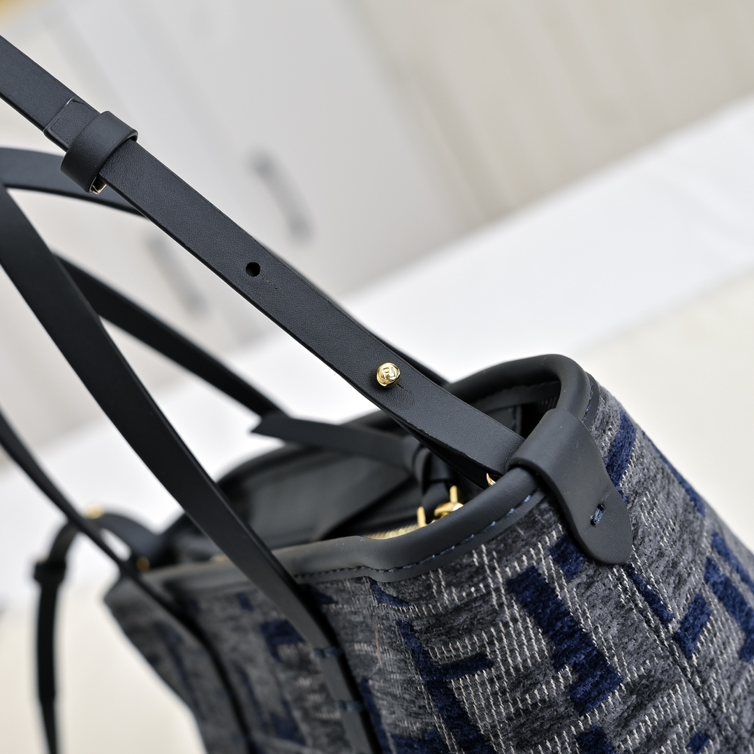 FENDI Monogram Roll Mini Vegetable Basket 3366