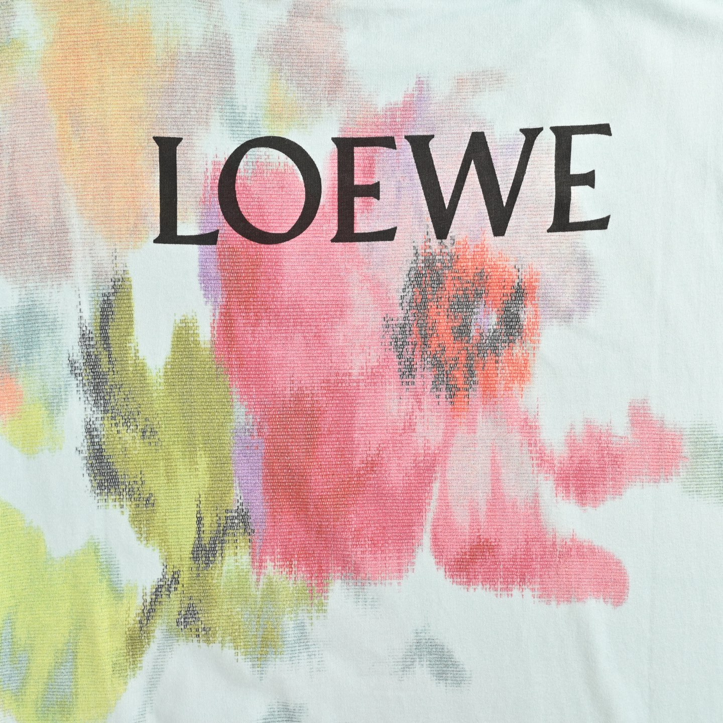 Loewe 25ss all-over floral print short-sleeve shirt