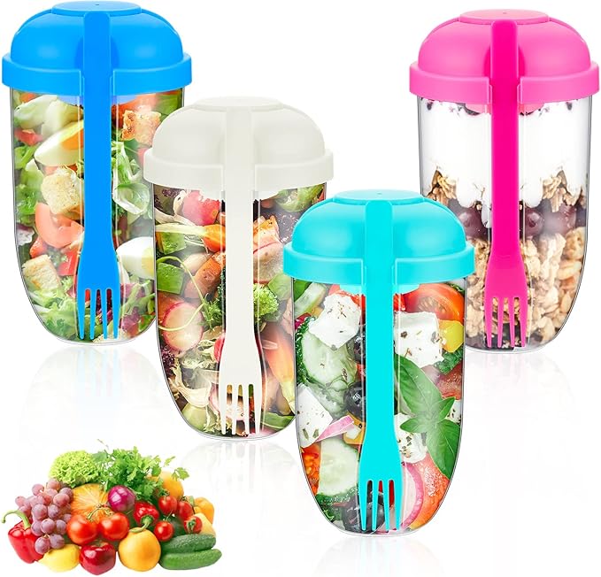 🍴Keep Fit Salad Meal Shaker Cup
