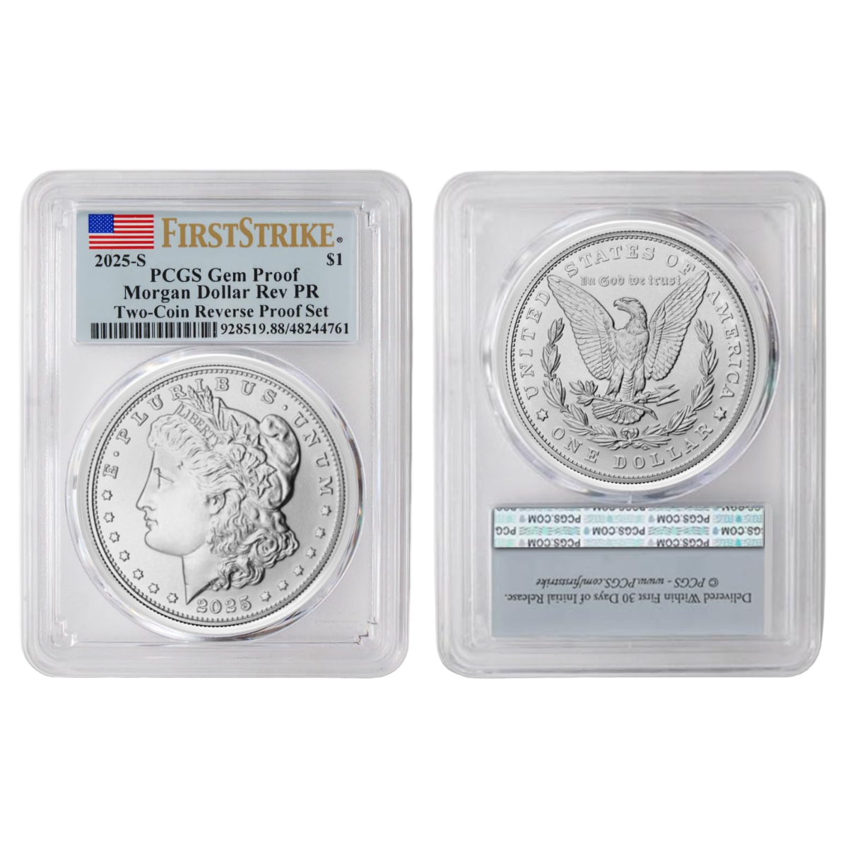 1 Oz 2025 Morgan Silver Dollars – Pure Silver • Limited Release • Limited-Time Factory Price