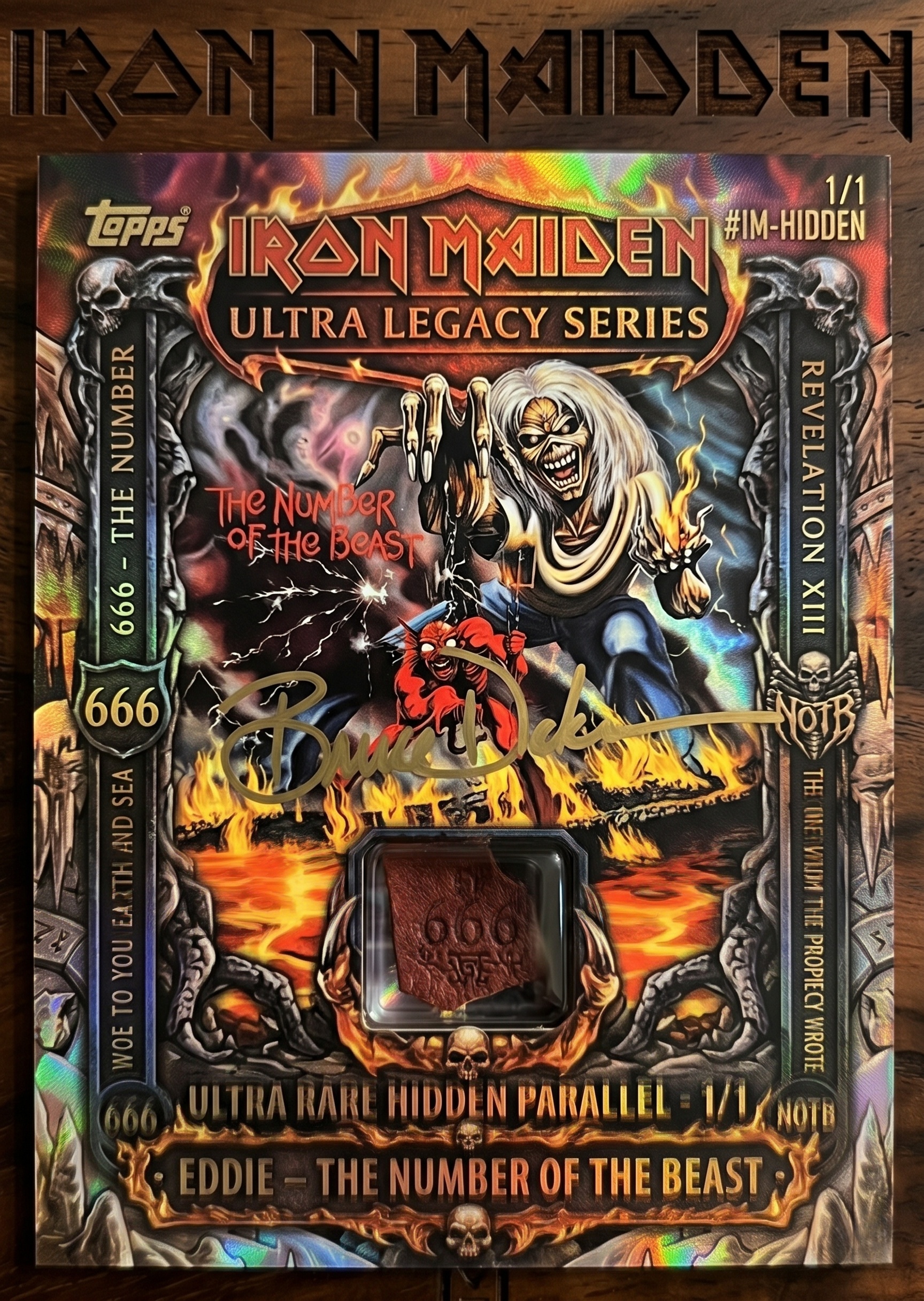 🎸 Iron Maiden 50th: Ultra Legacy Trading Cards – Eternal Eddie