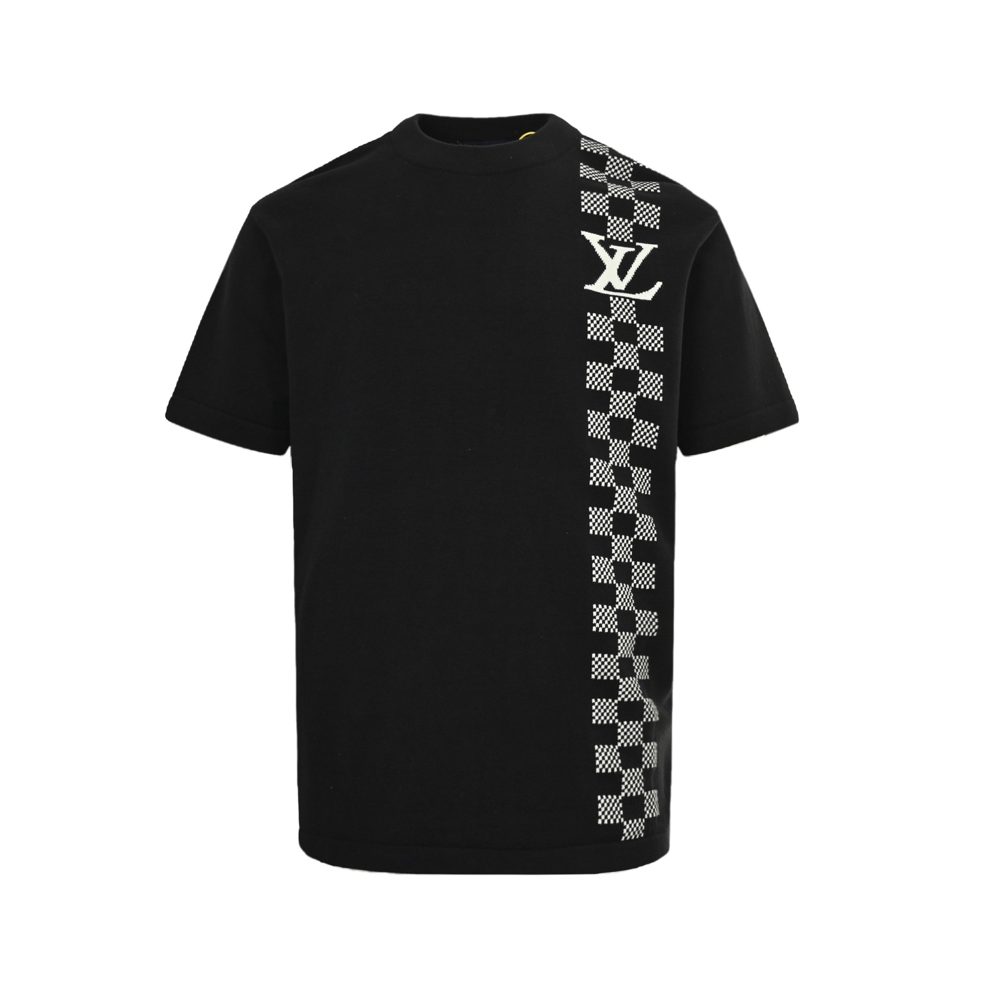 Louis Vuitton 25ss racing check knit short sleeve