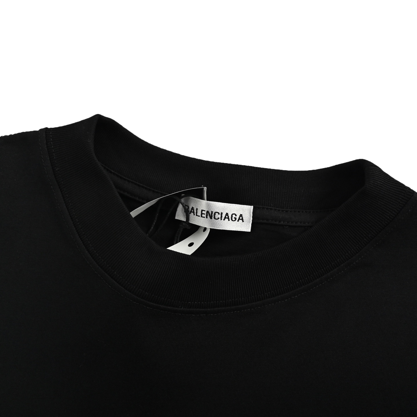 Balenciaga wheat ear logo print short sleeves