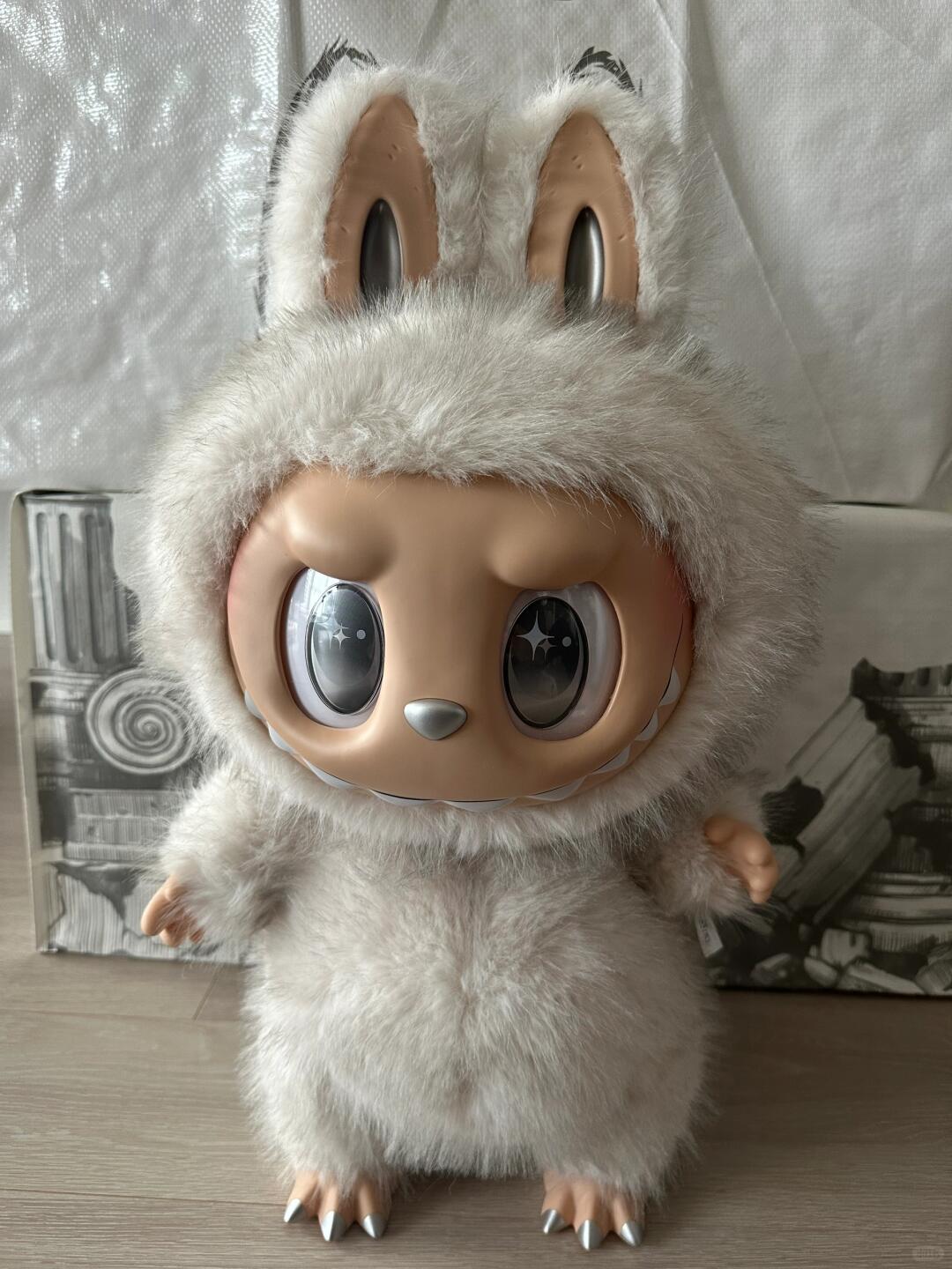 POPMART ZIMOMO LABUBU Vinyl Doll 58CM Plush I FOUND U Figure