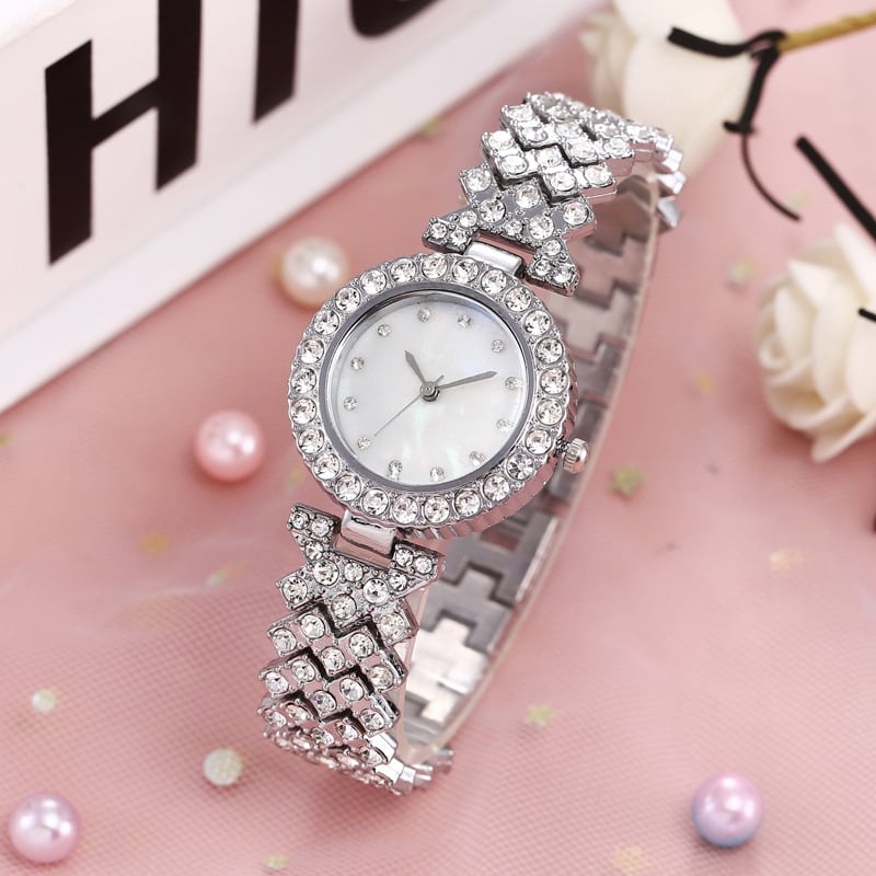 (🔥Mother's Day Sale 50% OFF )-Luxury Women platinum Watch💎-BUY 1 Sets FREE SHIPPING