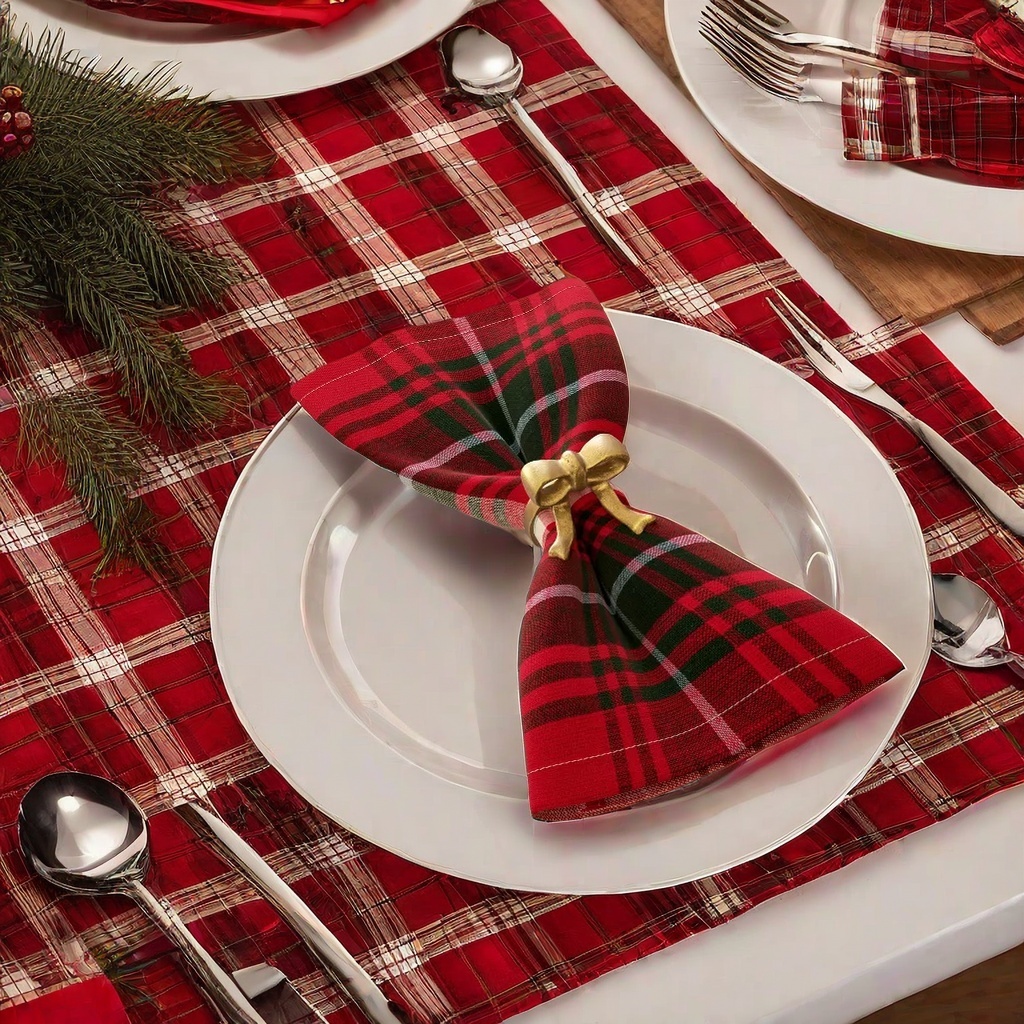 On Sale🔥Set of 6 pcs Aluminum Bow Napkin Ring