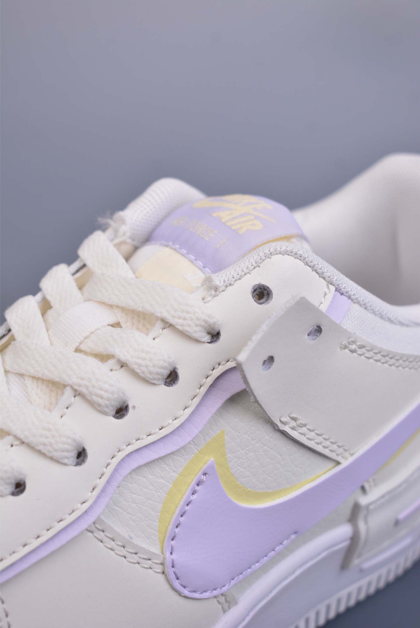 Nike WMNS Air Force 1 Shadow White and Purple DZ1847-113
