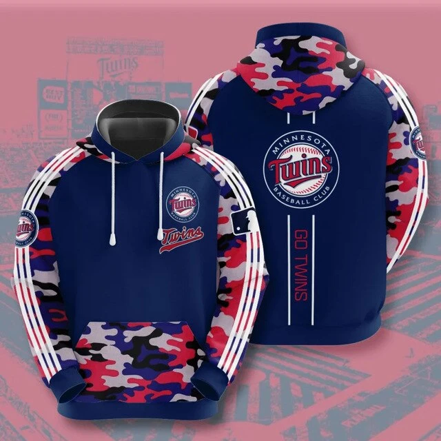 MINNESOTA TWINS 3D HOODIES MT004