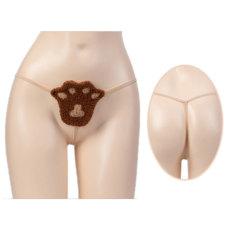 Cosplay Bear See Though Bikini Lingerie Set