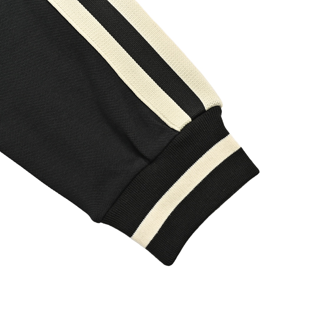 Loewe 24Fw color-block web embroidered trousers